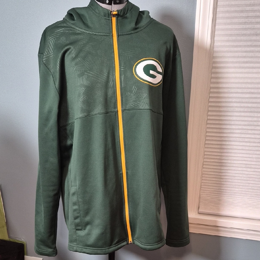 Fanatics Green and Gold Full-Zip Jacket